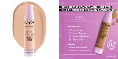 NYX Bare With Me Hydrating Concealer Serum (Vanilla)
