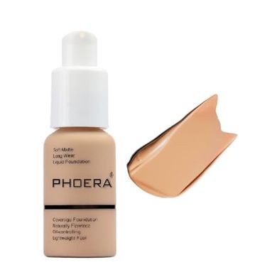 PHOERA Flawless Soft Matte Liquid Foundation (Buff Beige)
