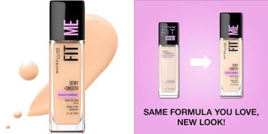 Maybelline Fit Me Dewy + Smooth Foundation, Classic Ivory
