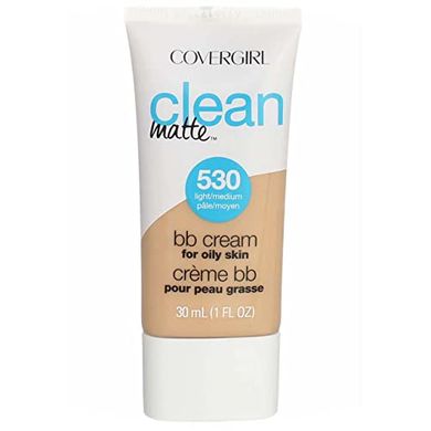 COVERGIRL Clean Matte BB Cream: Oil-free, long-lasting, sensitive skin.
