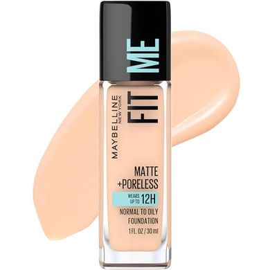 Maybelline Fit Me Matte Poreless Liquid Foundation (Ivory)
