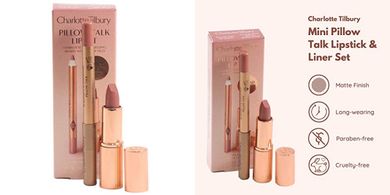 Charlotte Tilbury Pillow Talk Mini Lipstick & Liner Duo
