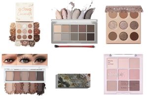 Cool-toned eyeshadow palette