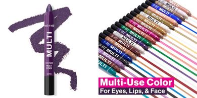 Wet n Wild Royal Scam Cream Multi-Stick: Vegan, buildable eyeshadow & liner.
