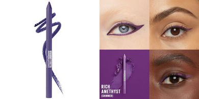 Maybelline TattooStudio Amethyst Eyeliner: 36-hour waterproof gel.
