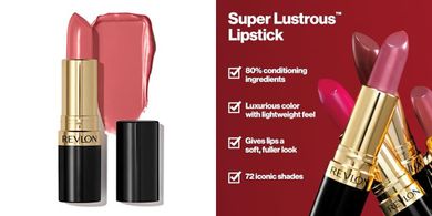 Revlon Super Lustrous Pink In The Afternoon Lipstick
