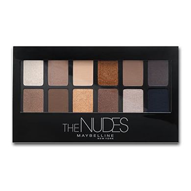 Maybelline Nudes Eyeshadow Palette: 12 Matte & Shimmer Shades
