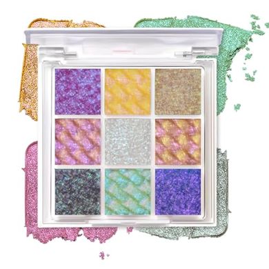 Vegan 9-Color Chameleon Eyeshadow Palette (#02)
