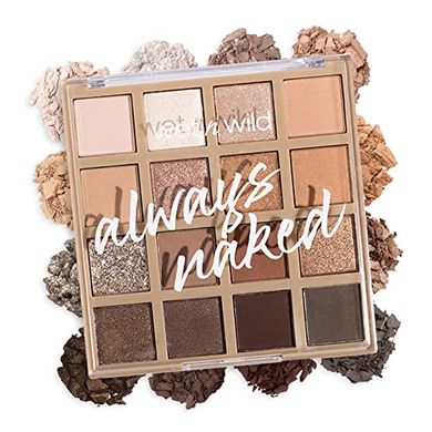 Wet n Wild Always Naked Palette: Nude Eyeshadows, Versatile Shades
