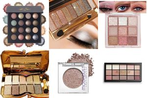 Shimmer eyeshadow palette