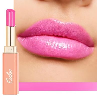 Oulac Pink Lipstick: Hydrating, Shiny, Vegan Lip Balm
