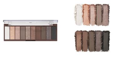 e.l.f. Perfect 10 Nude Eyeshadow Palette: Blendable, Vegan, Cruelty-Free
