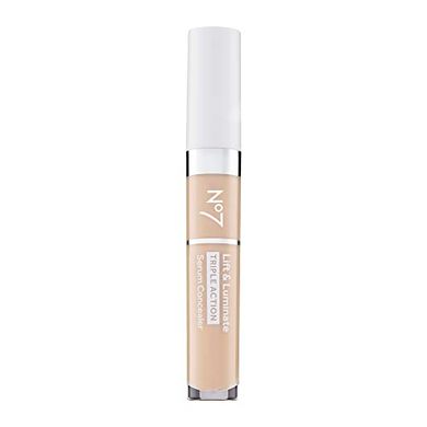 No7 Lift & Luminate Concealer:  Medium-Full Coverage, Anti-Aging
