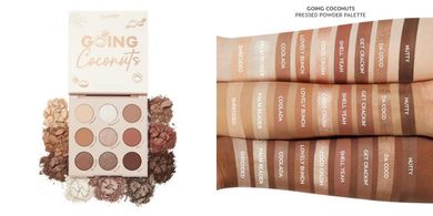 ColourPop Going Coconuts: Cool-toned, velvety eyeshadow palette.
