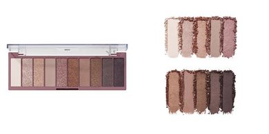 e.l.f. Perfect 10 Nude Rose Gold Eyeshadow Palette (Vegan & Cruelty-Free)
