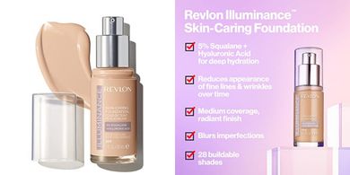 Revlon Illuminance Liquid Foundation: Hydrating, Nourishing, Medium Coverage
