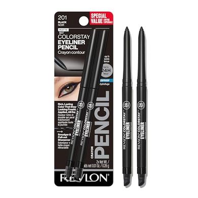 Revlon ColorStay Waterproof Eyeliner (2-pack, black)
