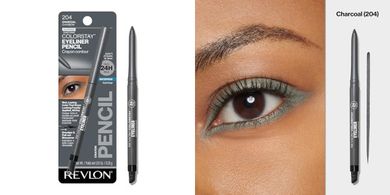 Revlon ColorStay Waterproof Eyeliner (Charcoal, built-in sharpener)
