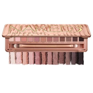 Naked 3: 12 Mauve-Nude Eyeshadows, Soft Glam, Vegan & Cruelty-Free
