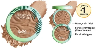 Physicians Formula Murumuru Butter Bronzer: Silky, luminous glow. Vegan & cruelty-free.