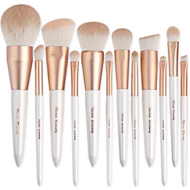 EVRCHGIEA 12-Piece Premium Synthetic Makeup Brush Set
