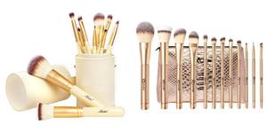 5 Luxurious Gold Makeup Brushes You Need