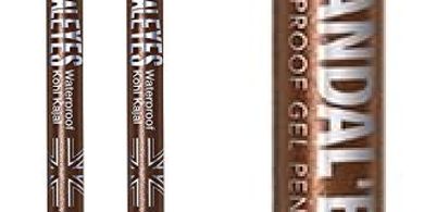 Rimmel Scandaleyes Waterproof Kajal Liner (Brown, 2-pack)
