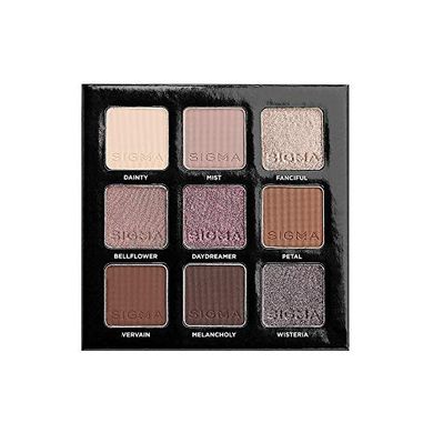 Sigma Hazy Eyeshadow Palette: 9 Vegan Shades
