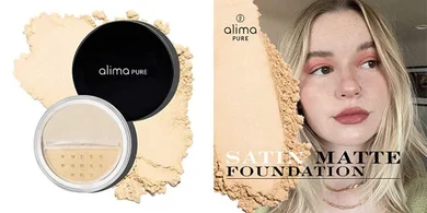 Alima Pure Matte Loose Mineral Foundation (Full Coverage, Oil-Free)