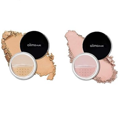 Alima Pure Mineral Bronzer & Blush Duo (Maracaibo & Pink, 4.5g)
