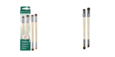 EcoTools Enhancing Eye Brush Set: Dual-Sided, Cruelty-Free Synthetic Brushes