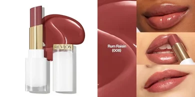 Revlon Glass Shine Balm Lipstick in Rum Raisin
