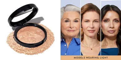 Laura Geller Baked Color Correcting Powder Foundation (Light)