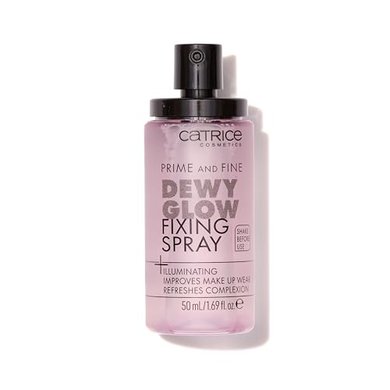 Catrice Prime & Fine Illuminating Dewy Glow Spray: Vegan, Cruelty-Free Fixer