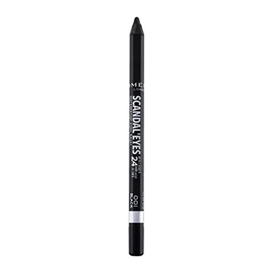 Rimmel Scandaleyes Waterproof Black Gel Eyeliner (Long-lasting, Smudge-proof)