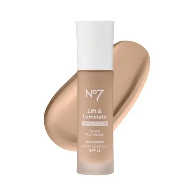 No7 Lift & Luminate Serum Foundation SPF 15 (Cool Ivory)