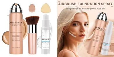 Magic Minerals Airbrush Foundation: Mature Skin, Natural Matte Finish
