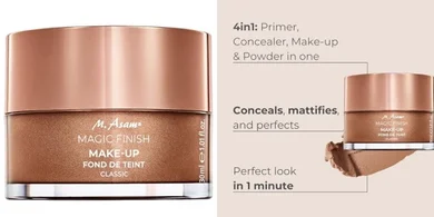 Magic Finish 4-in-1 Makeup Mousse: Primer, Foundation, Concealer, Powder