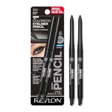 Revlon ColorStay Waterproof Eyeliner (2-pack, Black)