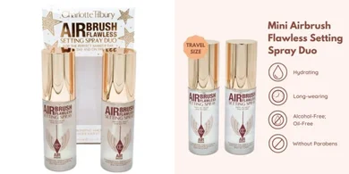 Charlotte Tilbury Airbrush Flawless Setting Spray Duo (2 x 1.1 oz)
