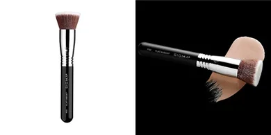 Sigma F80 Flat Kabuki: Pro-grade brush for blending liquid & cream makeup.