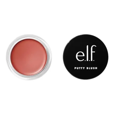 e.l.f. Bali Putty Blush: Creamy, high-pigment, semi-matte vegan blush.