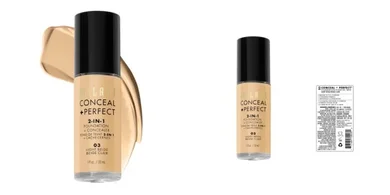 Milani Conceal + Perfect Liquid Foundation: Light Beige, Satin Matte, Medium-Full Coverage