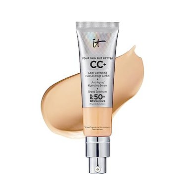 IT Cosmetics CC+ Cream: Full Coverage, Hydrating, SPF 50+