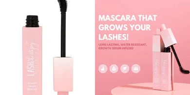 Lash Therapy Growth Serum Mascara: Vegan, Waterproof, Volume & Length