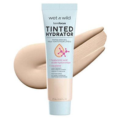 Wet n Wild Bare Focus Tinted Hydrator: Matte, Oil-Free, Sheer-Medium Coverage
