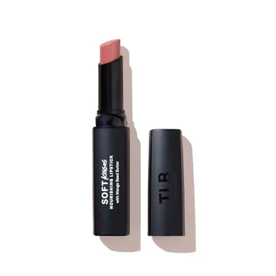 Lip Bar Soft Kisses Nude Lipstick: Vegan, Moisturizing, Satin Finish
