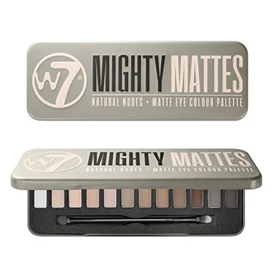 W7 Mighty Mattes: 12 Long-Lasting Nude Eyeshadows
