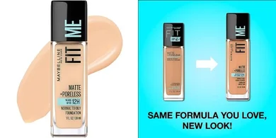 Maybelline Fit Me Matte Poreless Liquid Foundation, Classic Ivory
