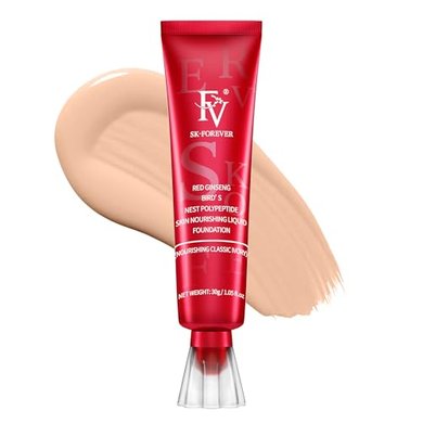 Dewy Hydrating Foundation: Lightweight, Long-Lasting, Medium Coverage for Dry/Combo Skin